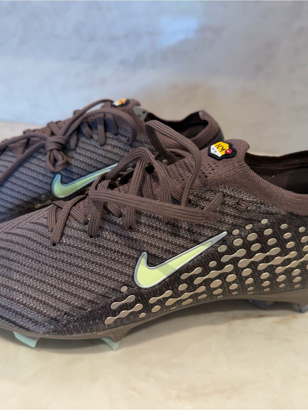 Nike Mbappe Brown Vapor 16 Elite Soccer Cleats